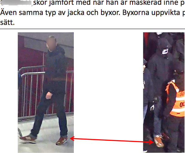Den åtalade förnekar brott mot ordningslagen, trots bevismaterial som hittats när denne invaderat planen. Den åtalade förnekar brott mot ordningslagen, trots bevismaterial som hittats när denne invaderat planen.