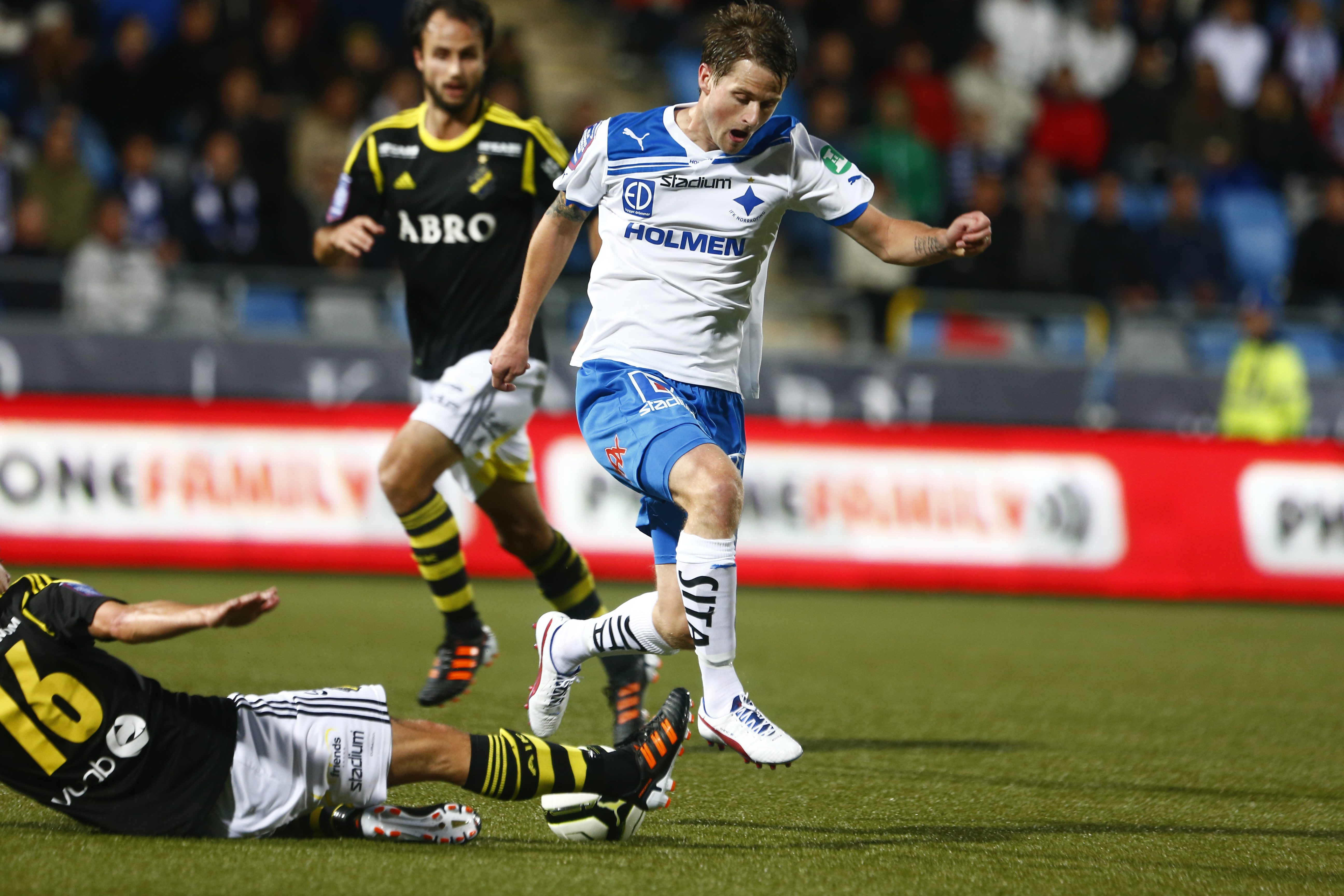 Gunnar Heidar Thorvaldsson blev tvåmålsskytt mot guldaspiranten AIK