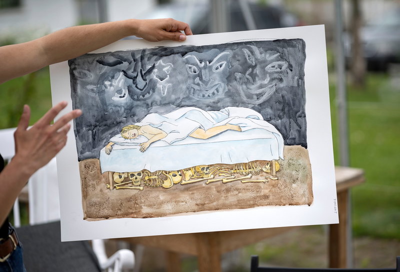 Mardömssömnen under kriget. Kinder Album.
