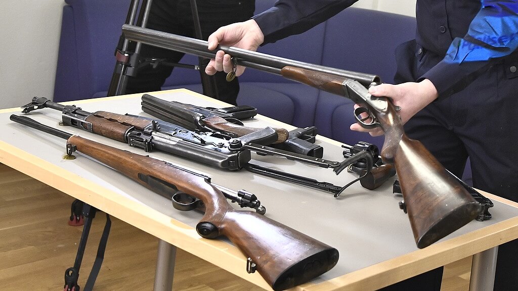 Beslagtagna vapen Beslagtagna vapen