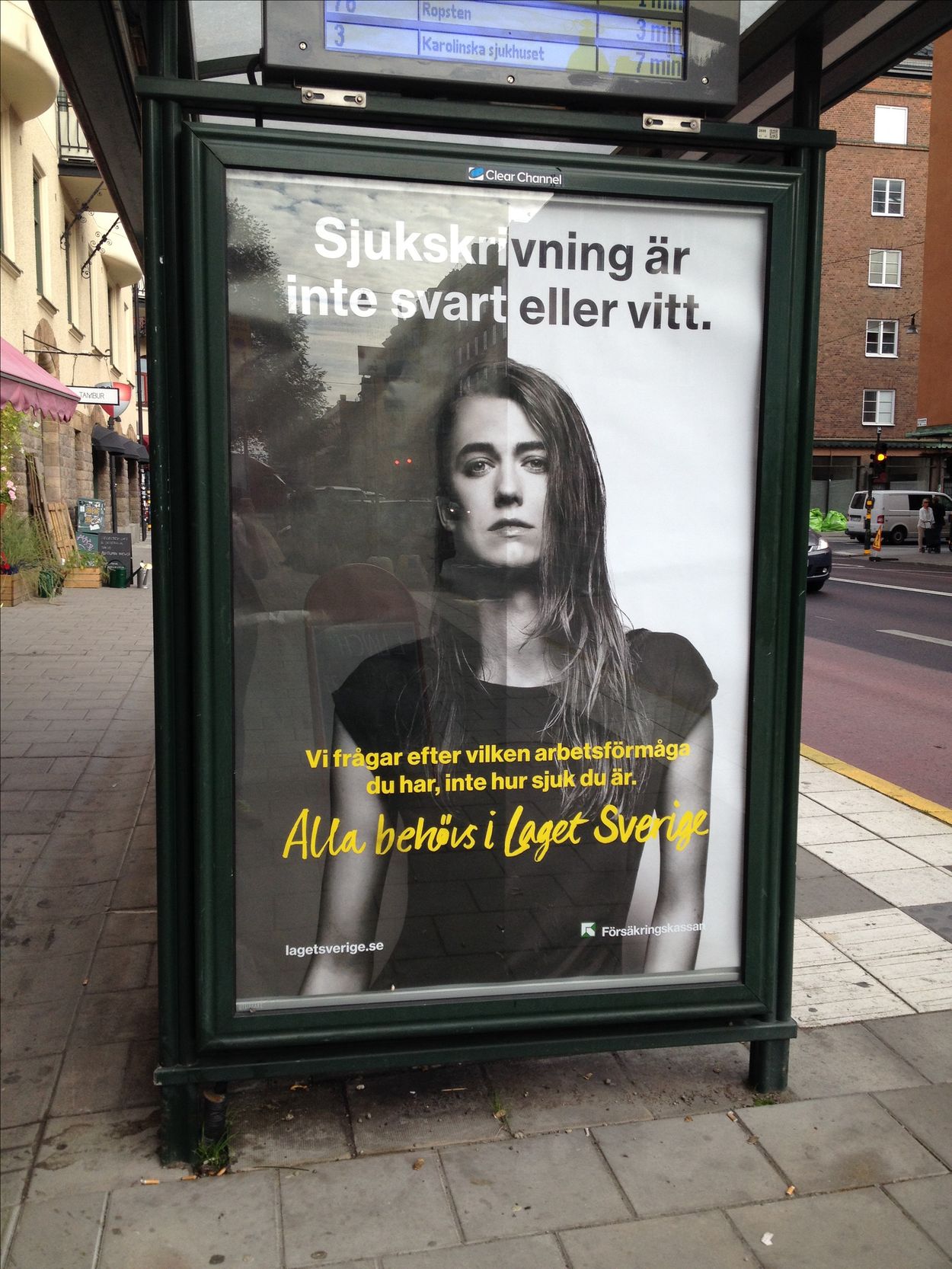 Den Här Anslutningen är Inte Privat