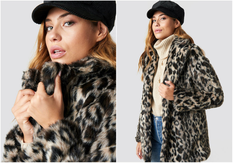 Fuskpäls leopard