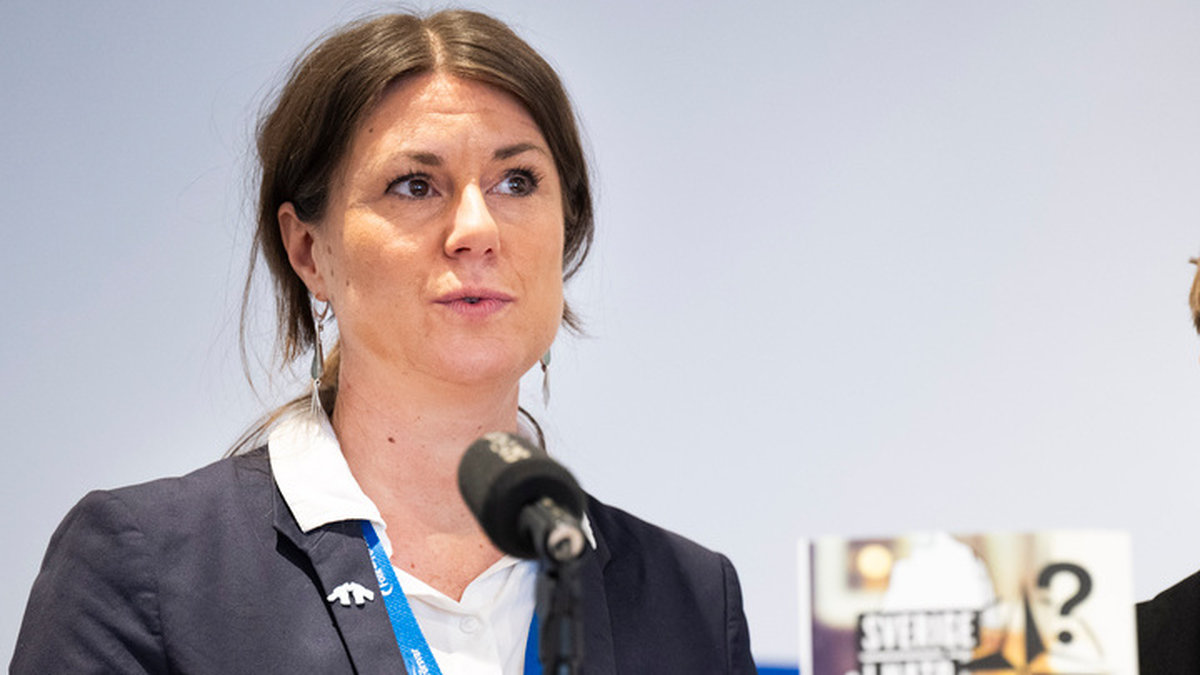 Kerstin Bergeå, ordförande Svenska freds. Arkivbild.