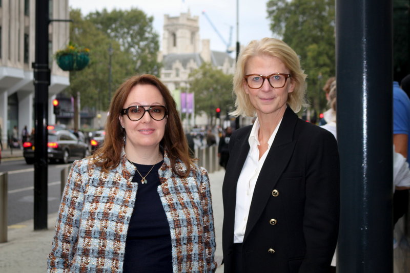 Vattenfalls vd Anna Borg och finansminister Elisabeth Svantesson (M).