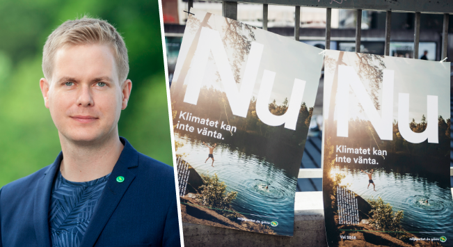 Miljöpartiet, Riksdagsvalet 2018, Gustav Fridolin