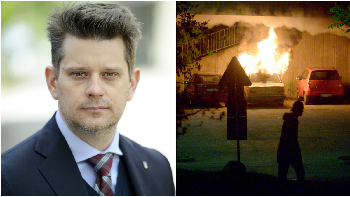 Marcus Birro skriver om bilbränderna och stenkastningen i Norrköping.