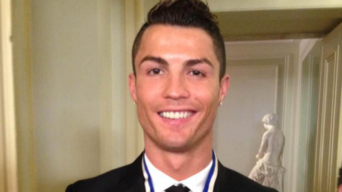 Cristiano Ronaldo får en fin utmärkelse.
