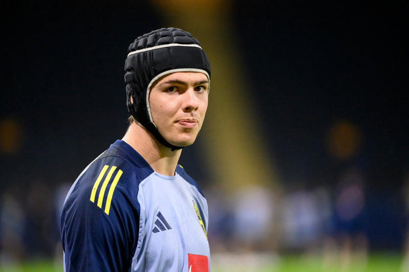 Det var då, Widell Zetterström med huvudskydd. Arkivbild.