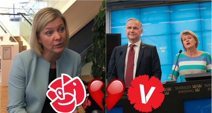 Magdalena Andersson, Ulla Andersson, Regeringen, vänsterpartiet