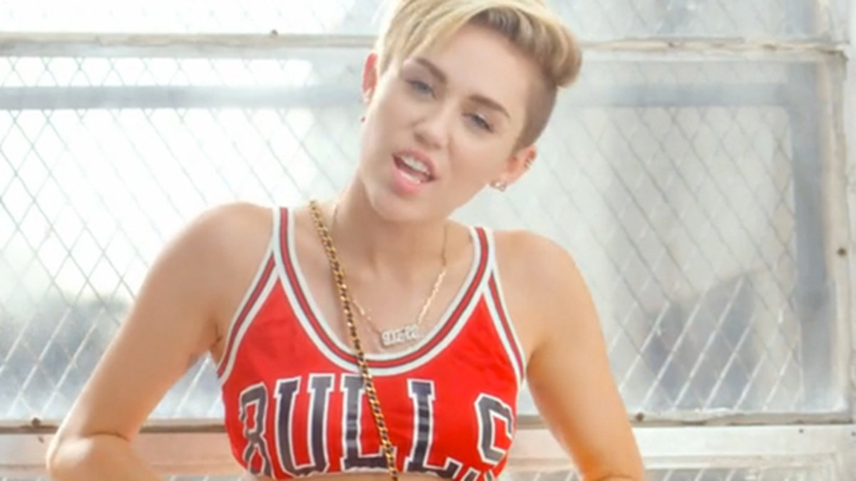 Miley Cyrus är just nu albumaktuell. 