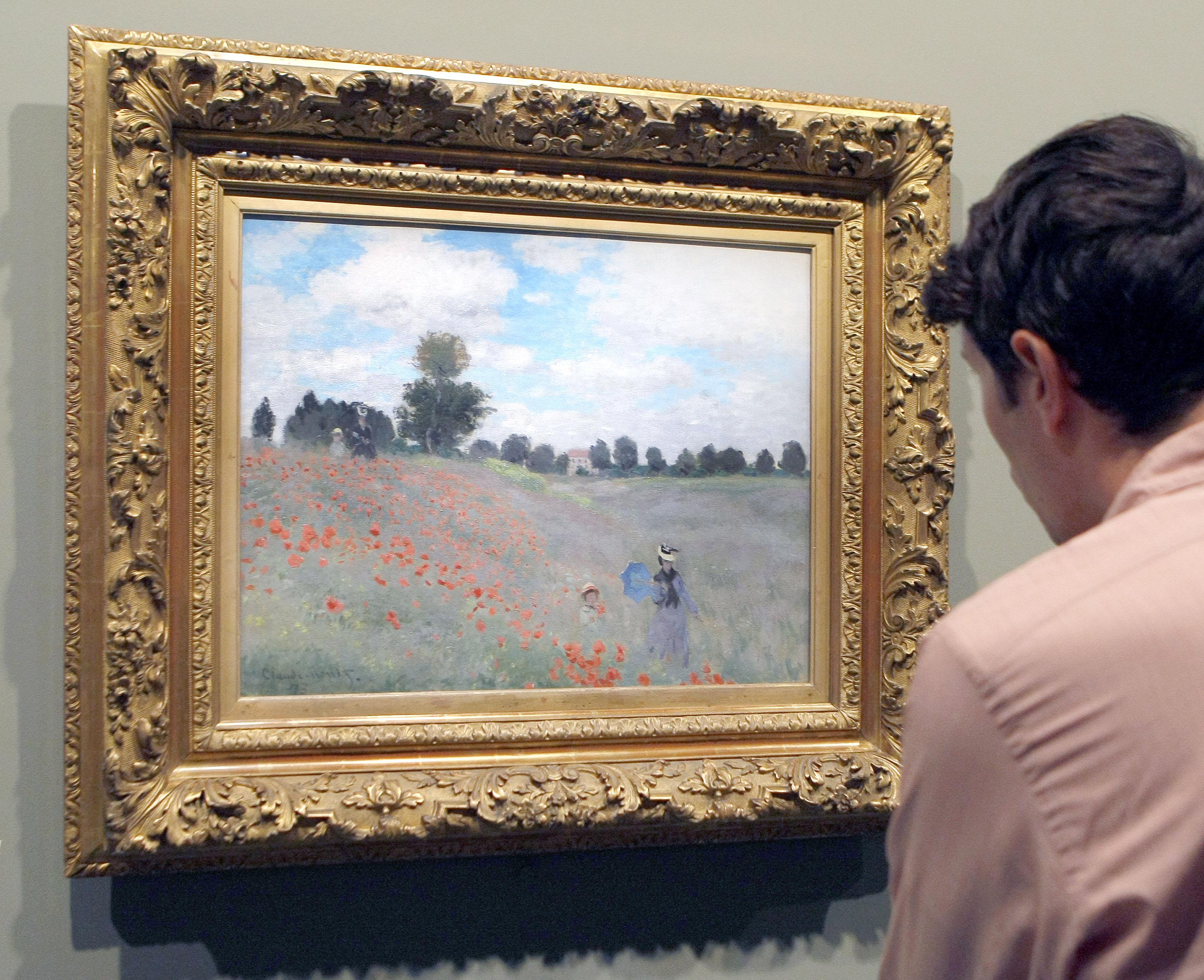 Claude Monet är en annan konstnär vars verk blivit kopierade av norskan.