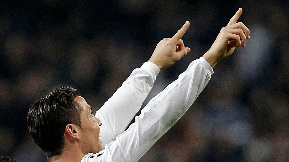 Cristiano Ronaldo var med Zlatan i topp 3.