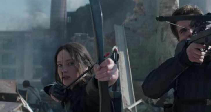 Jennifer Lawrence, The Hunger Games, Mockingjay Part 1