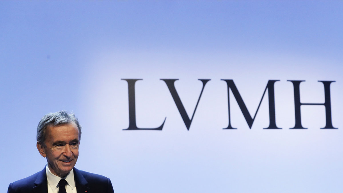 LVMH:s vd Bernard Arnault är sedan slutet av förra året världens rikaste man. Arkivbild.