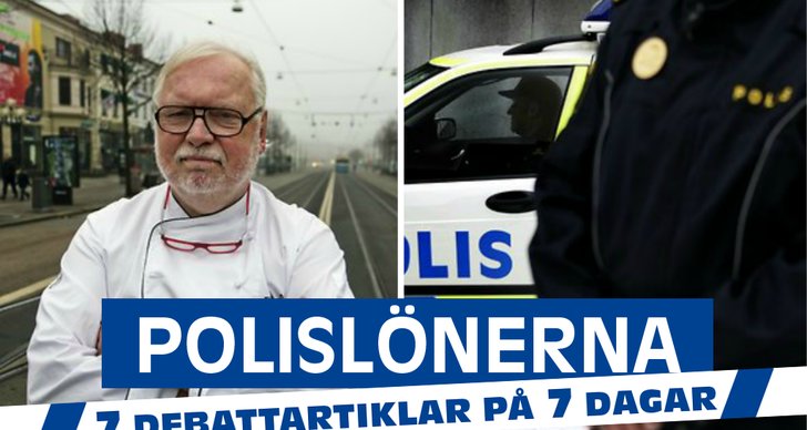 polislöner, Polisen, Debatt, Leif Mannerström