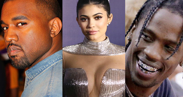 Kylie Jenner, Travis Scott, Kanye West