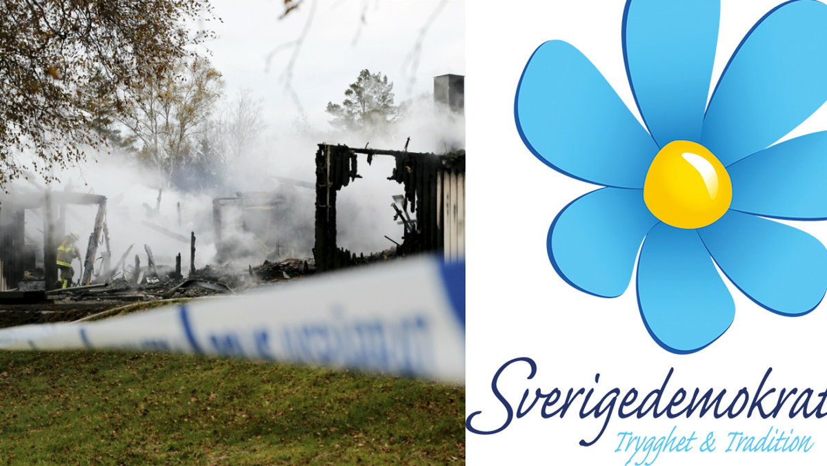 Sverigedemokraterna i Göteborg vill stoppa bränderna på asylboenden