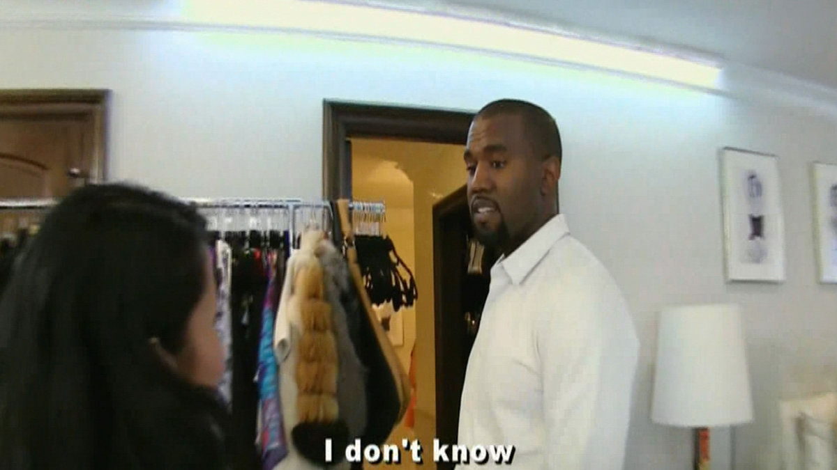 Kanske började Kims stilresa utåt och neråt efter att pojkvännen Kanye West rensade ut hennes garderob. 