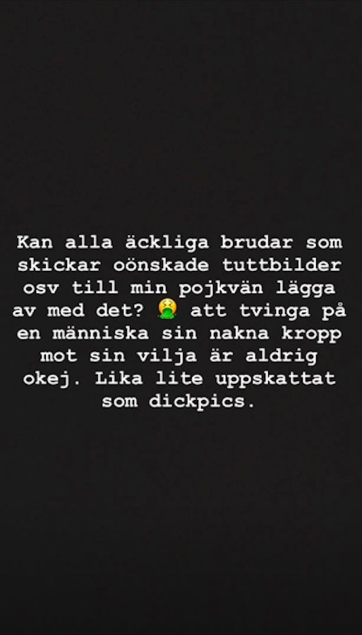 Bild från Isabelles Instagram Bild från Isabelles Instagram