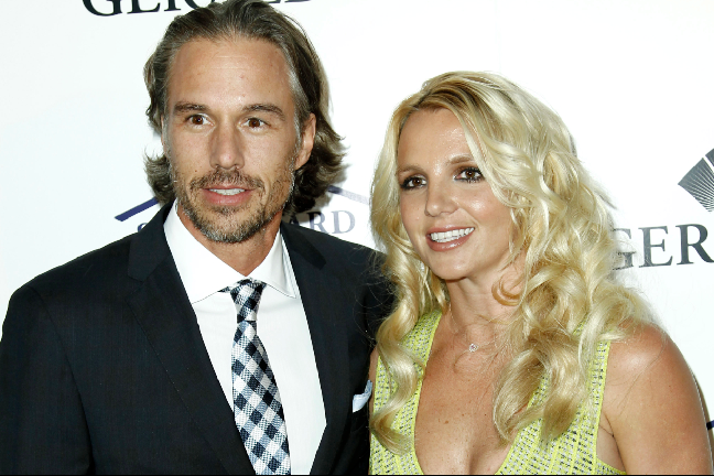 Britney Spears och pojkvännen Jason Trawick, som planerar att fria till henne ikväll.