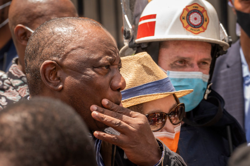 Sydafrikas president Cyril Ramaphosa. Arkivbild.