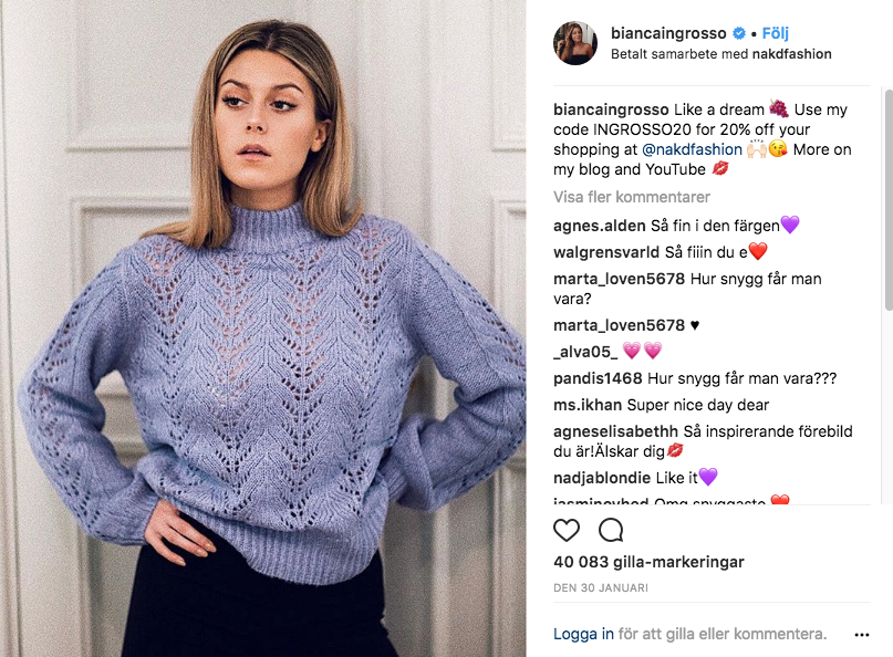 Bianca Ingrosso. Bianca Ingrosso.