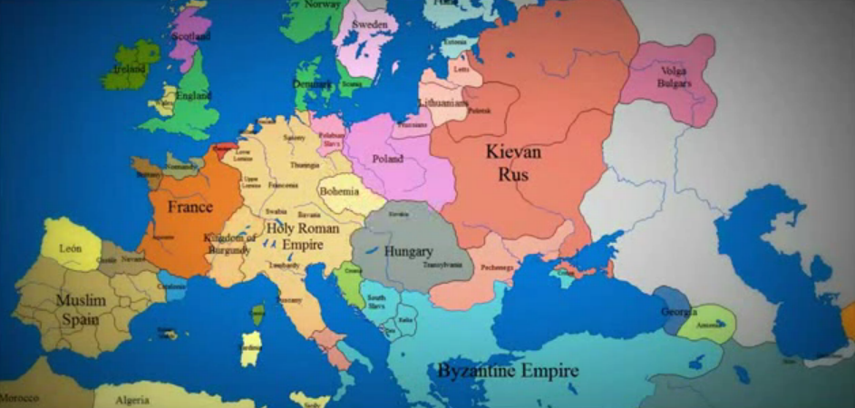 Hitler, Geografi, Sovjetunionen, Europa, Osmanska Riket, Karta