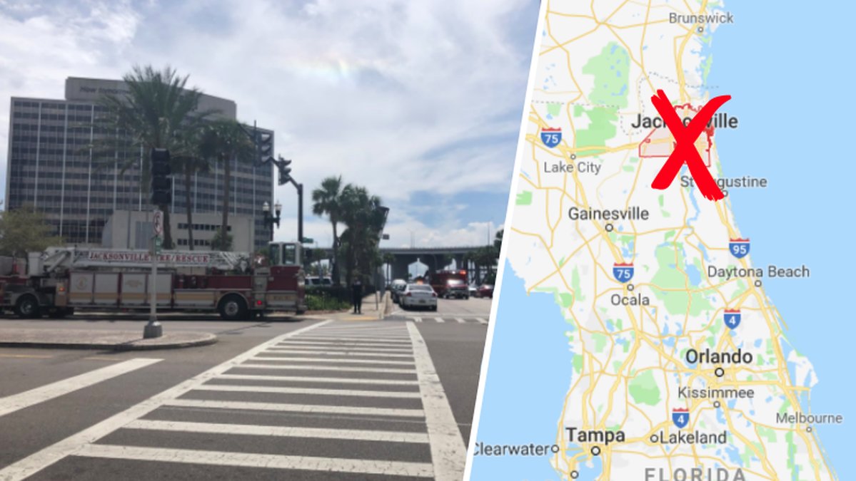 Masskjutning i Jacksonville Florida
