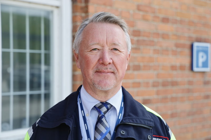 Reijo Bragberg, affärsområdeschef för fin- och mellankalibrig ammunition på Nammo.