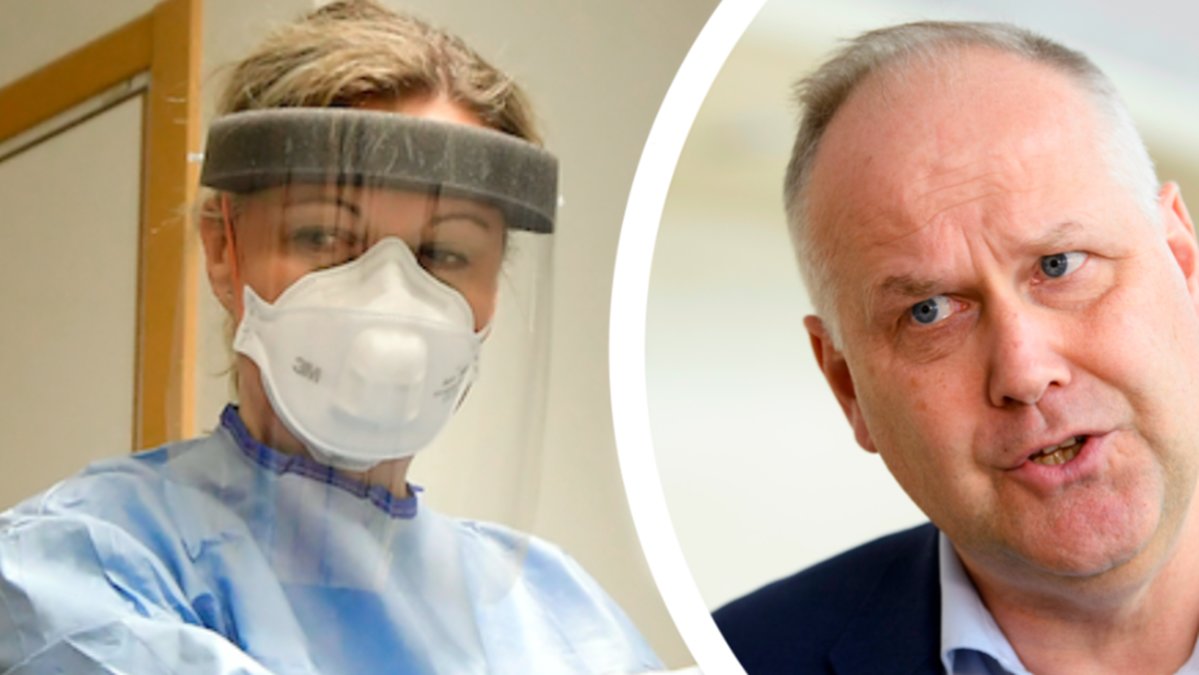 Nu vill Vänsterpartiets partiledare Jonas Sjöstedt belöna vårdpersonal som har arbetat med coronasjuka.