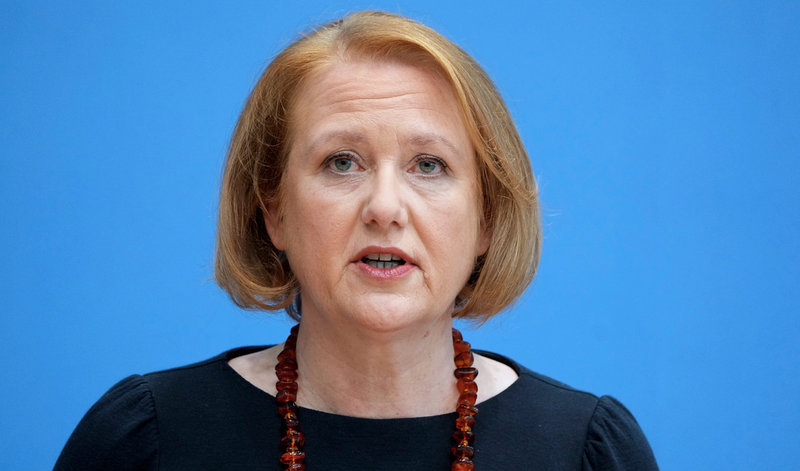 Tysklands familjeminister Lisa Paus kräver bättre skydd för kvinnliga konsertbesökare. Arkivbild.