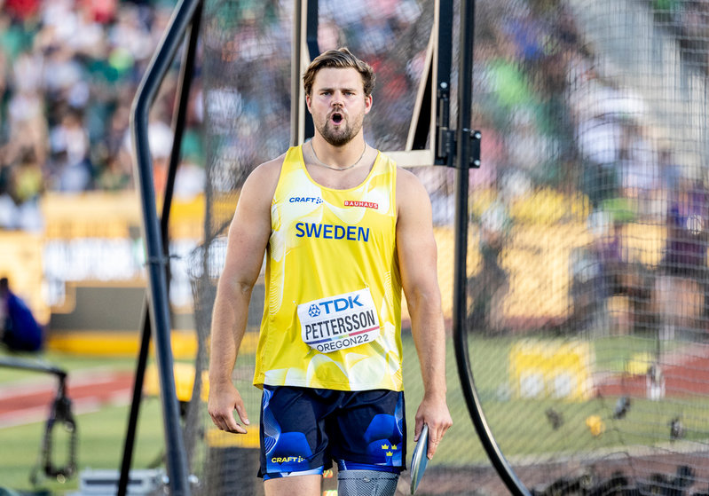 Simon Pettersson tävlar på onsdagen. Arkivbild.