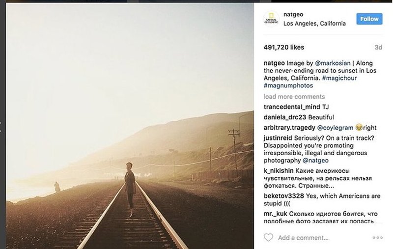 National Geographic får kritik efter bilden
