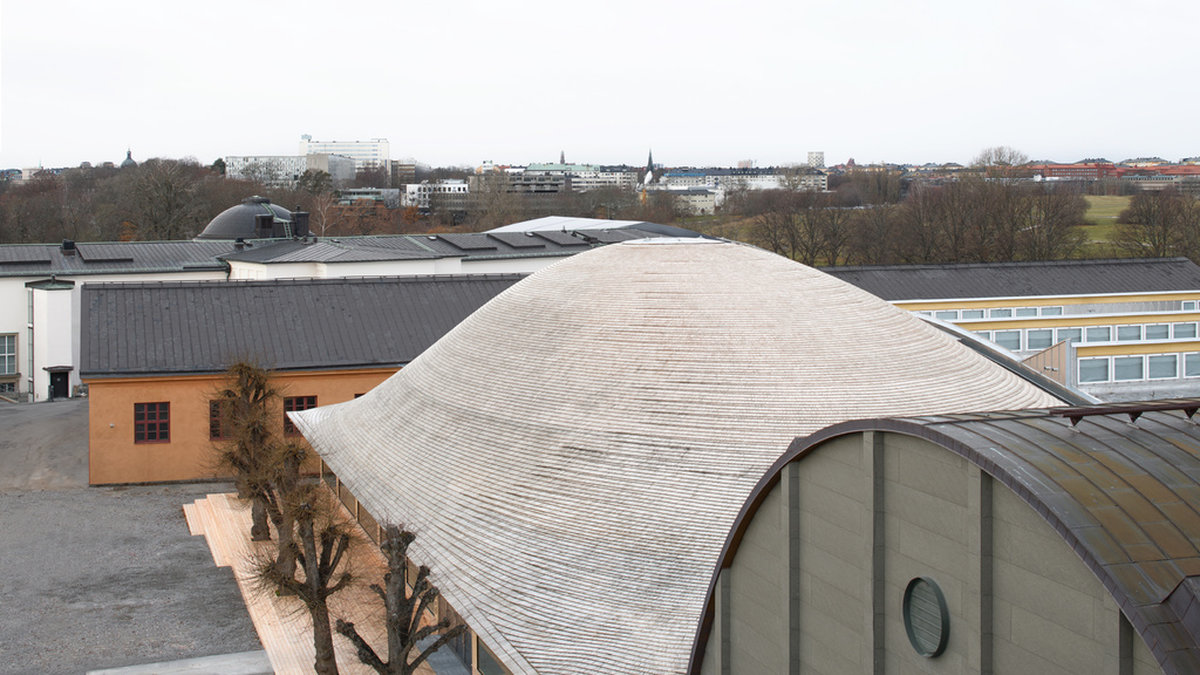 Wisdome, Tekniska museets nya tillbyggnad i Stockholm, får Kasper Salin-priset 2024. Pressbild.