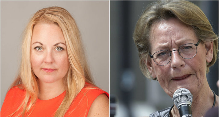 Gudrun Schyman, Rebecca Weidmo Uvell, Riksdagsvalet 2018, Debatt