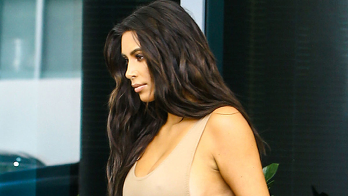 Kim Kardashian kör en helt ny look i september. 