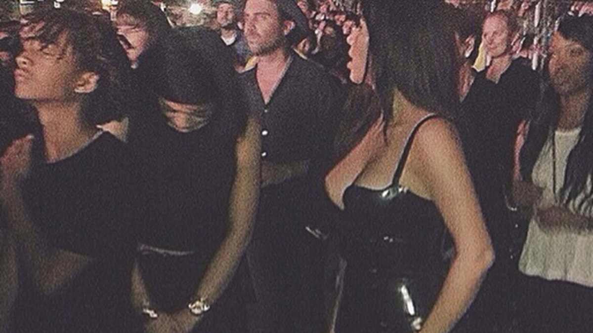 Kylie Jenner, Kim Kardashian och Jaden Smith. 