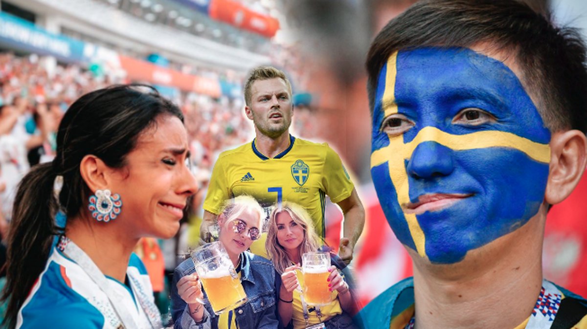 Sverige deltog i fotbolls-VM 2018 och slutade topp 8.