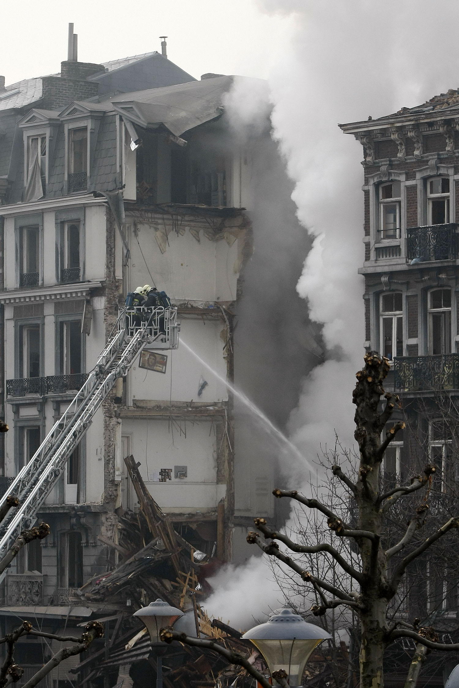 Eld, Explosion, Olycka, Brand, Belgien, Olyckor