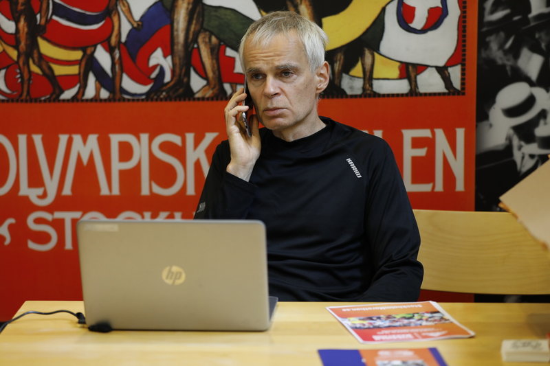 Lorenzo Nesi, svensk landslagsledare i maraton. Arkivbild.
