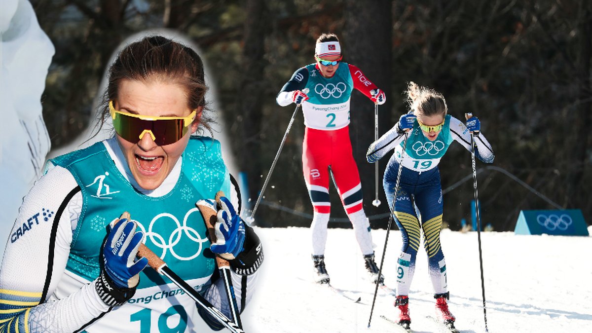Stina Nilsson tog sin fjärde medalj i OS.
