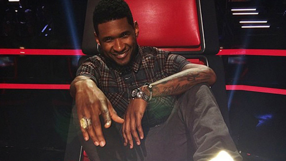 Usher med lysande skor. 