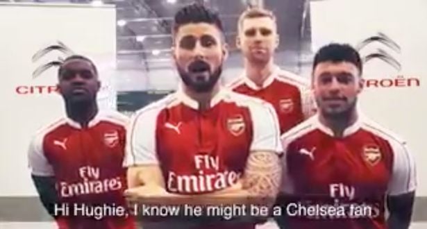 Fotboll, Arsenal, Oliver Giroud, Chelsea