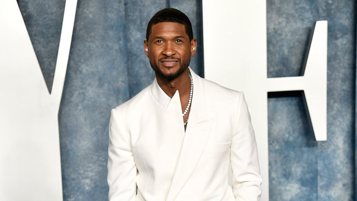 R'n'b-stjärnan Usher är huvudakt i halvtidsshowen av årets Super Bowl där Kansas City Chiefs möter San Francisco 49ers. Arkivbild.