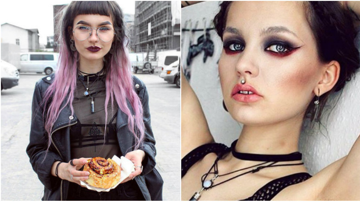 Alexandra Johansson, 23 år, skapade en oväntad hatstorm med bilden till höger när ett modeföretag publicerade den på deras Instagramsida.