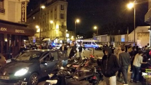Attacken i Paris. 
