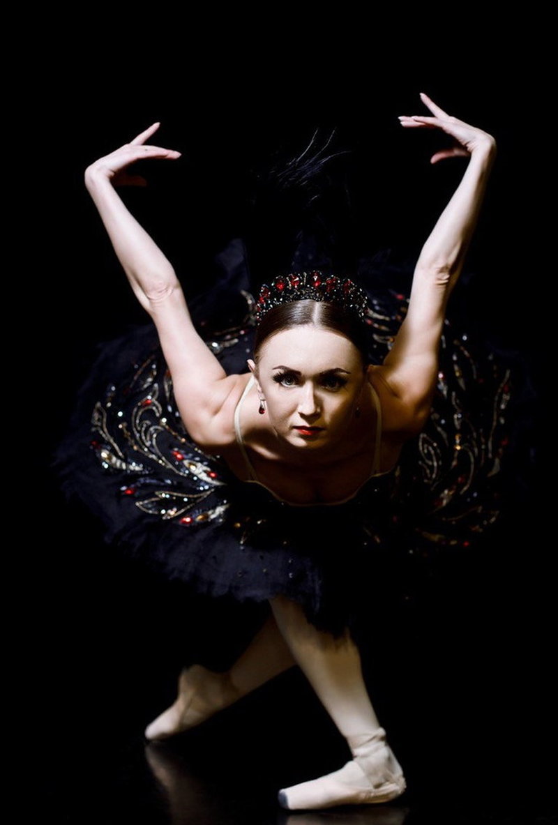 Kateryna Didenko har dansat balett sedan fyra års ålder och är en av huvuddansarna i Kyiv Grand Ballet. Pressbild.