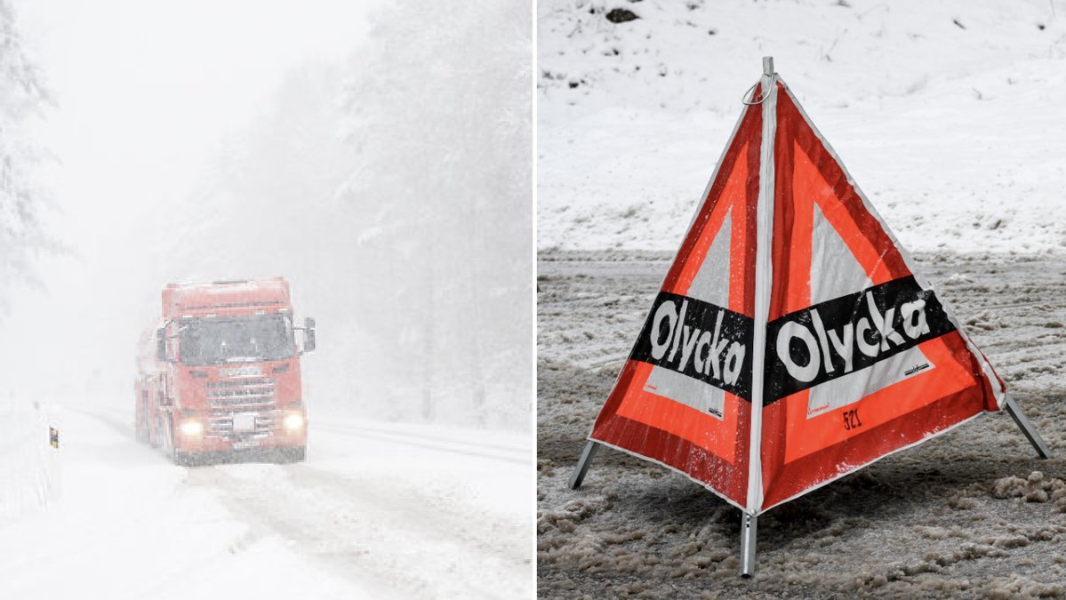 Det kan komma upp till 30 centimeter snö i delar av Sverige. 
