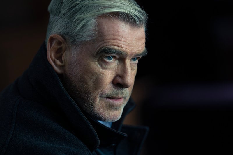Pierce Brosnan som Conrad Harrigan i "Mobland". Pressbild.