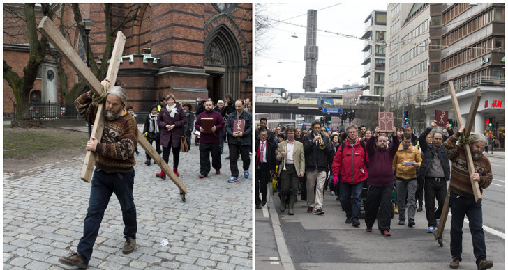 Jesus, Påsk, Stockholm, Långfredagen